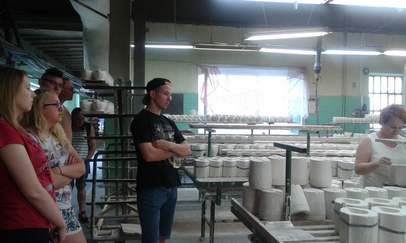 10c. Cmielow, fabryka porcelany